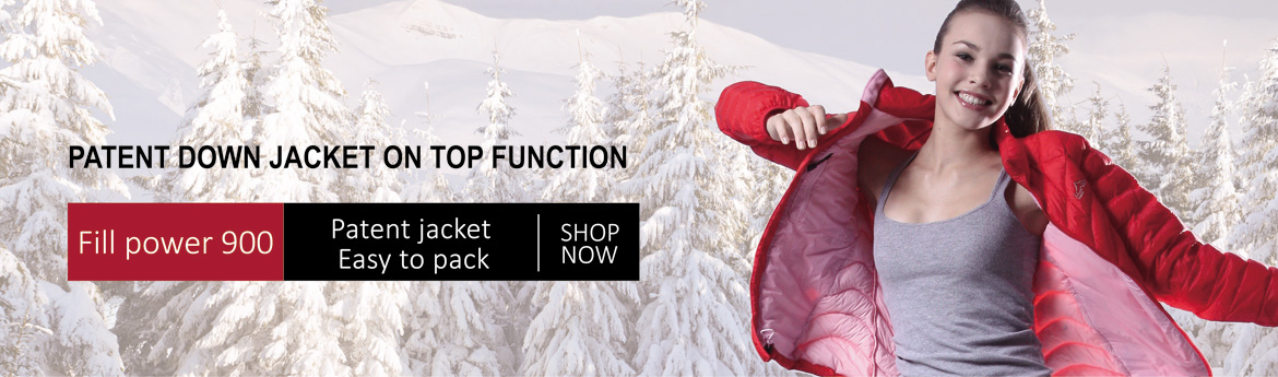 TOP-DOWN JACKET PATENTED FUNCTIONAL JACKET (FEMALE) RED